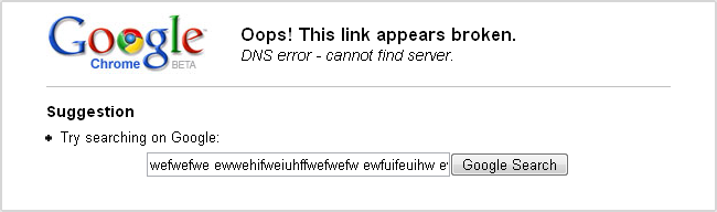 (Google Chrome error page)