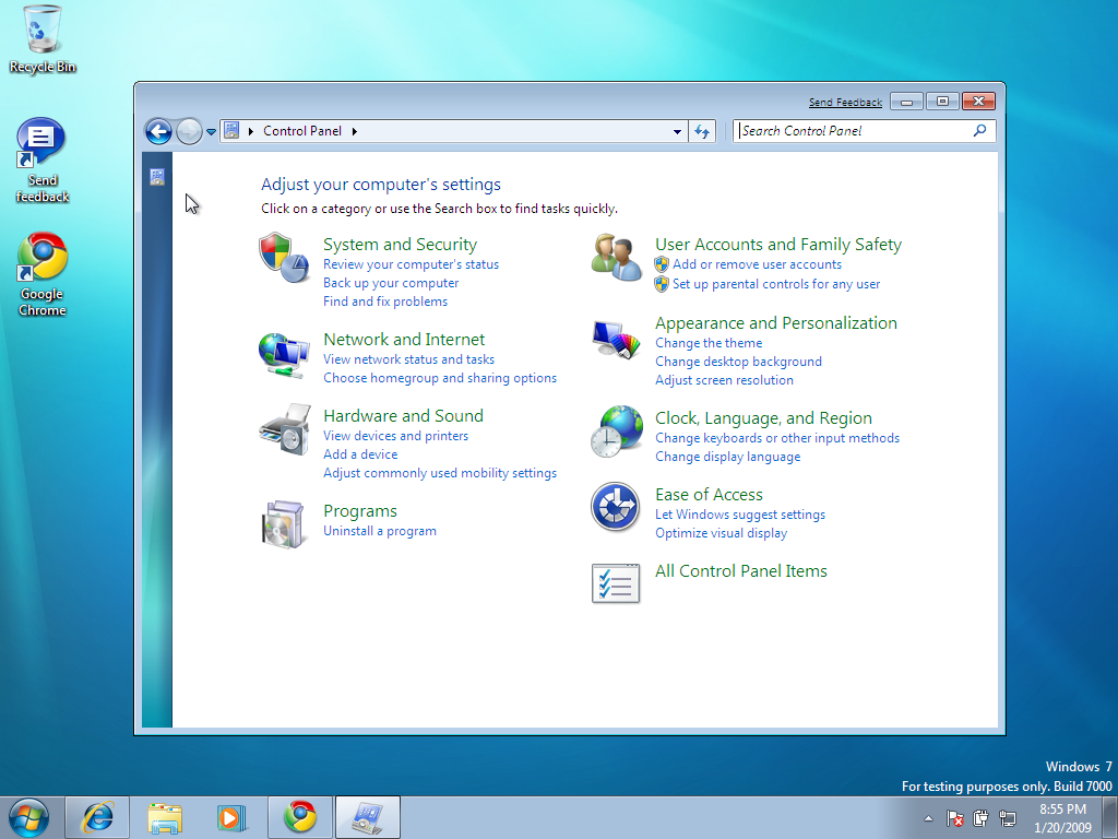      Windows 7 -  11