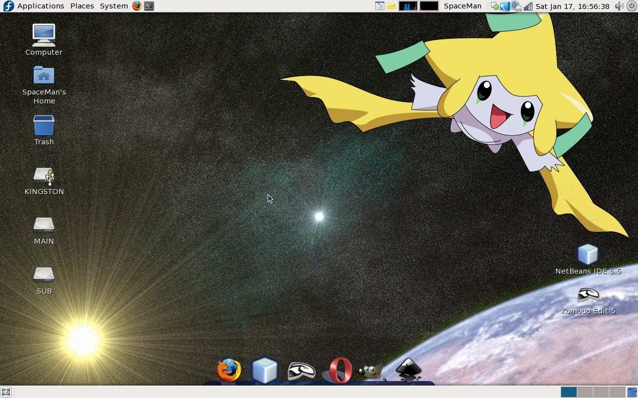 Fedora Desktop Screenshot
