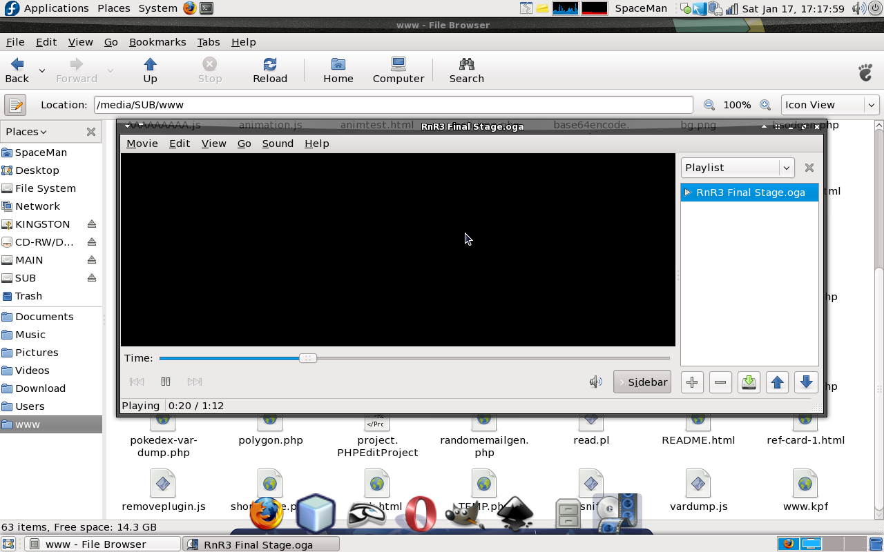 Playing .oga files with Totem Movie Player