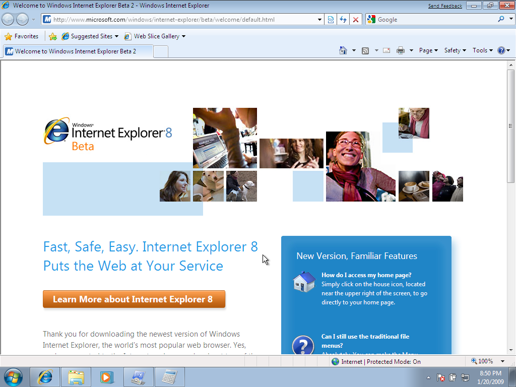 IE8 Beta