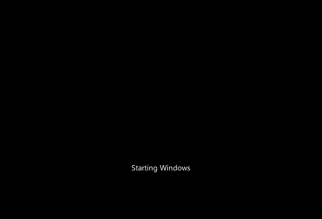 Starting Windows